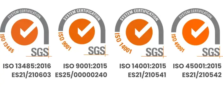 Certificados de calidad