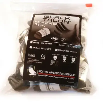 Guantes Nitrilo Black Talon – Negros (25 pares)